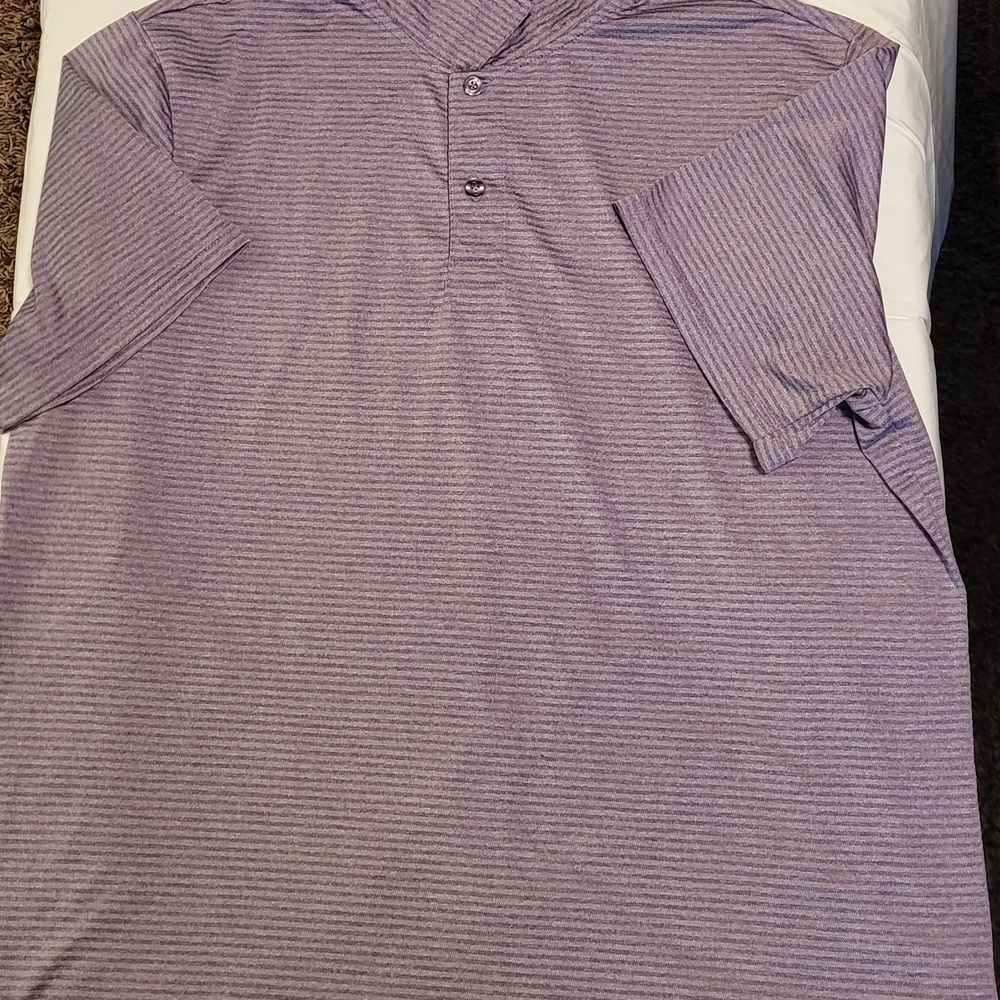 32 Degrees Purple Performance Polo Shirt